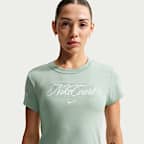 NikeCourt Heritage Women's Short-Sleeve Tennis T-Shirt. Nike RO